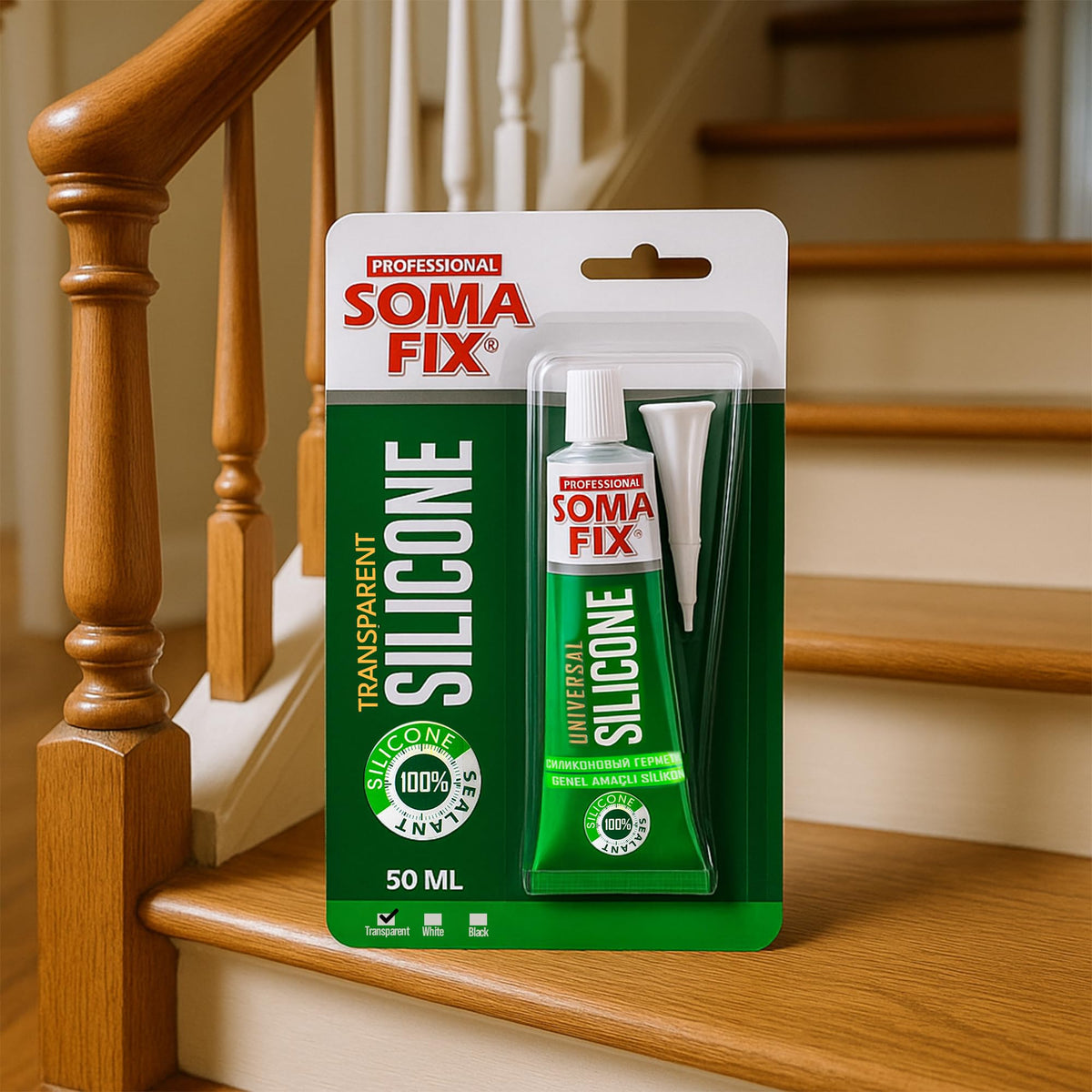 Black Silicone Sealant (No Gun Required) Flexible & Waterproof Sealant