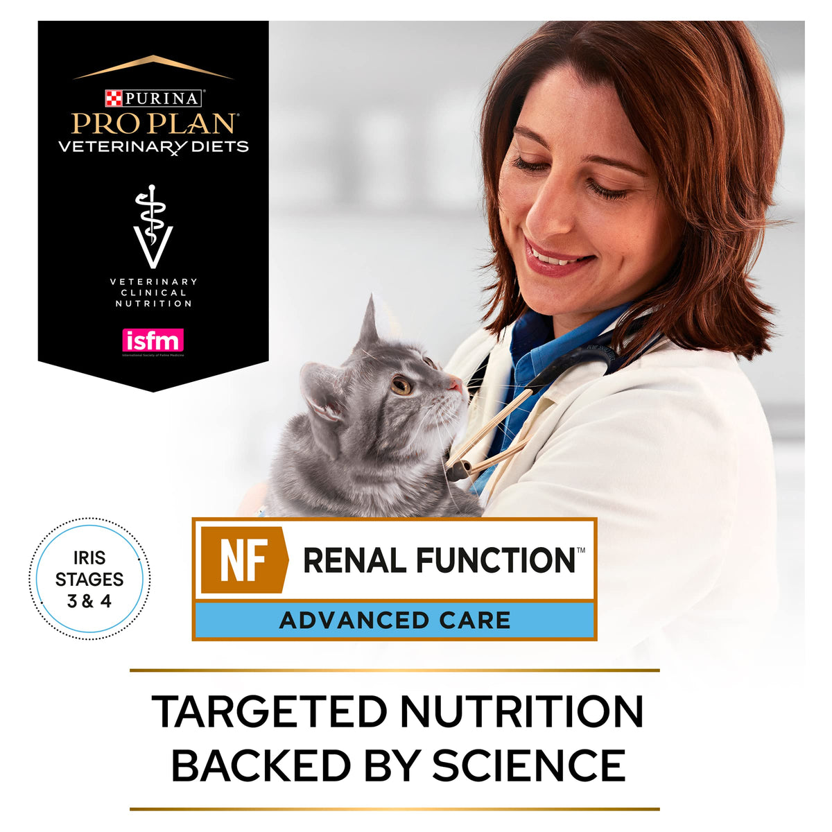 PRO PLAN VETERINARY DIETS UR Urinary Chicken Wet Cat Food 10x85g (Pack of 4)