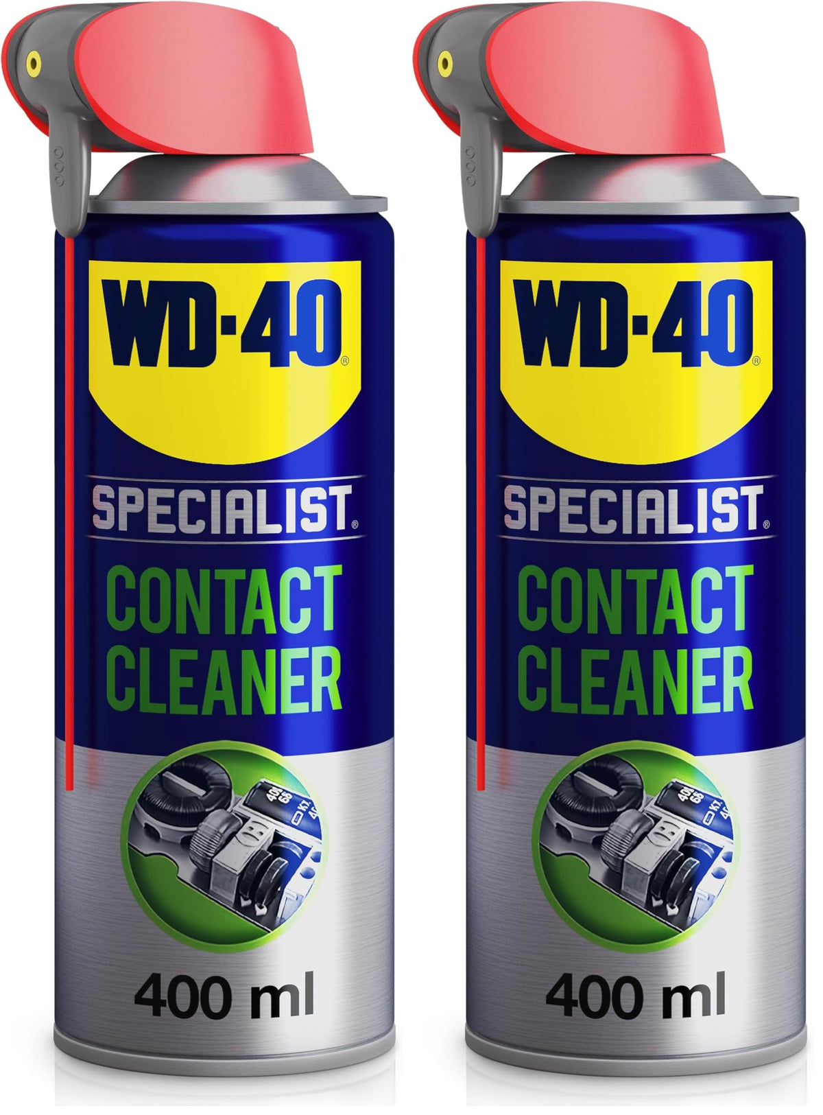 WD-40 Specialist Electrical Contact Cleaner Spray, Residue-Free - 400ml