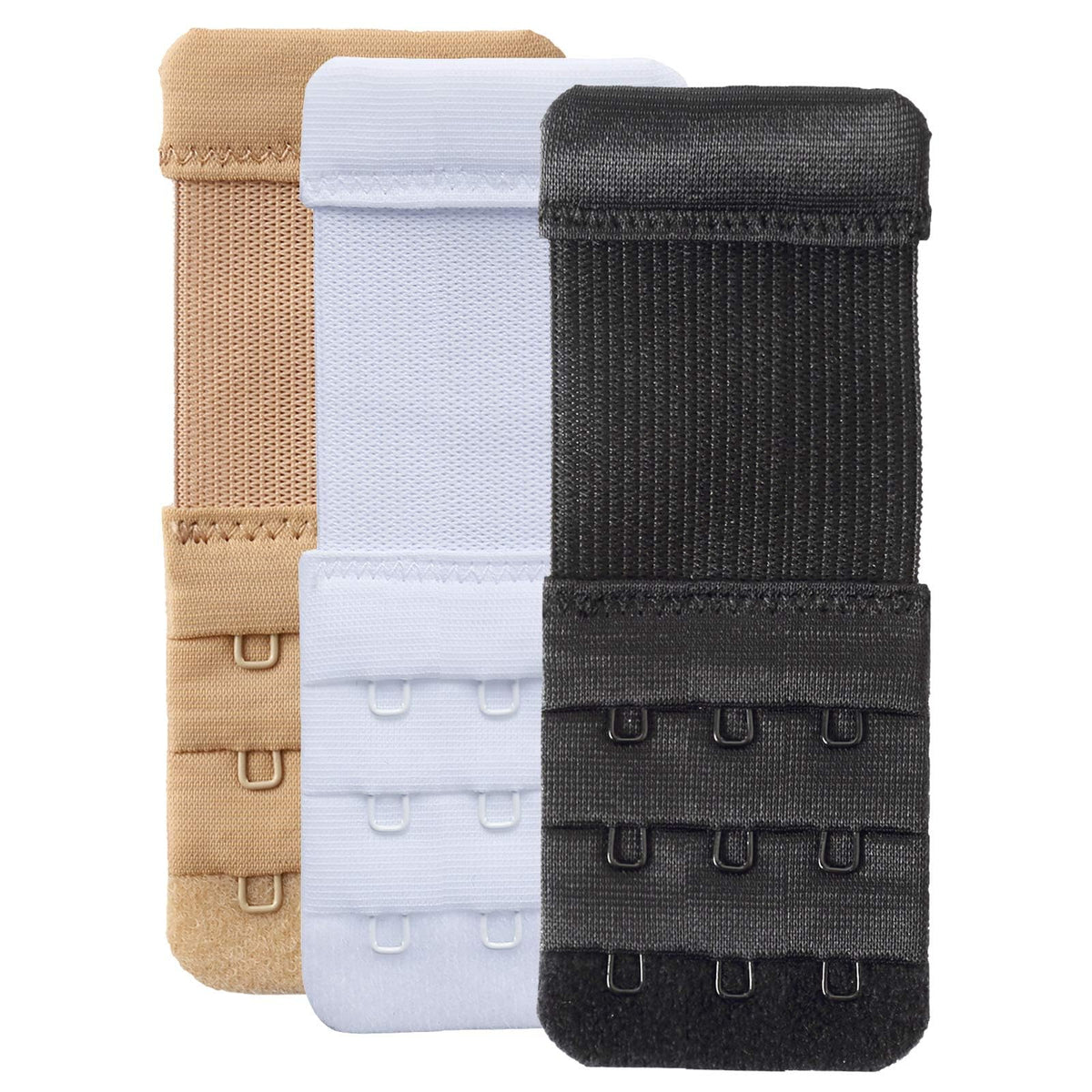 Women's Bra Extender 3 Hook Soft and Comfortable Bra Extension Strap