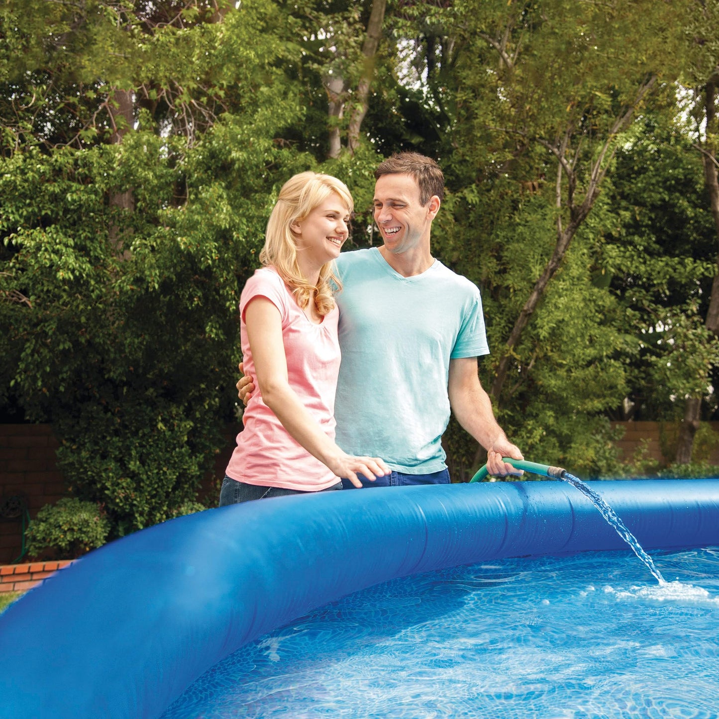 Intex 6ft x 20in Easy Set Swimming Pool #28101, Blue