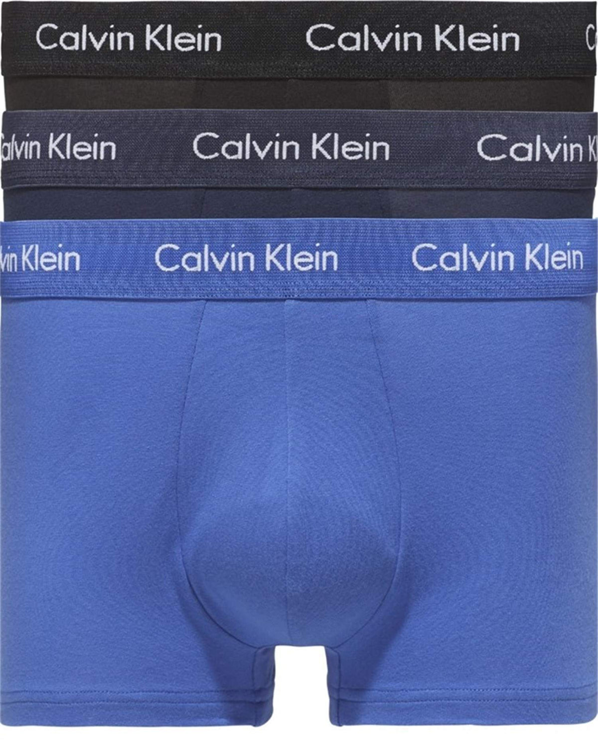 Calvin Klein Men’s 3 Pack Low Rise Trunks Underwear