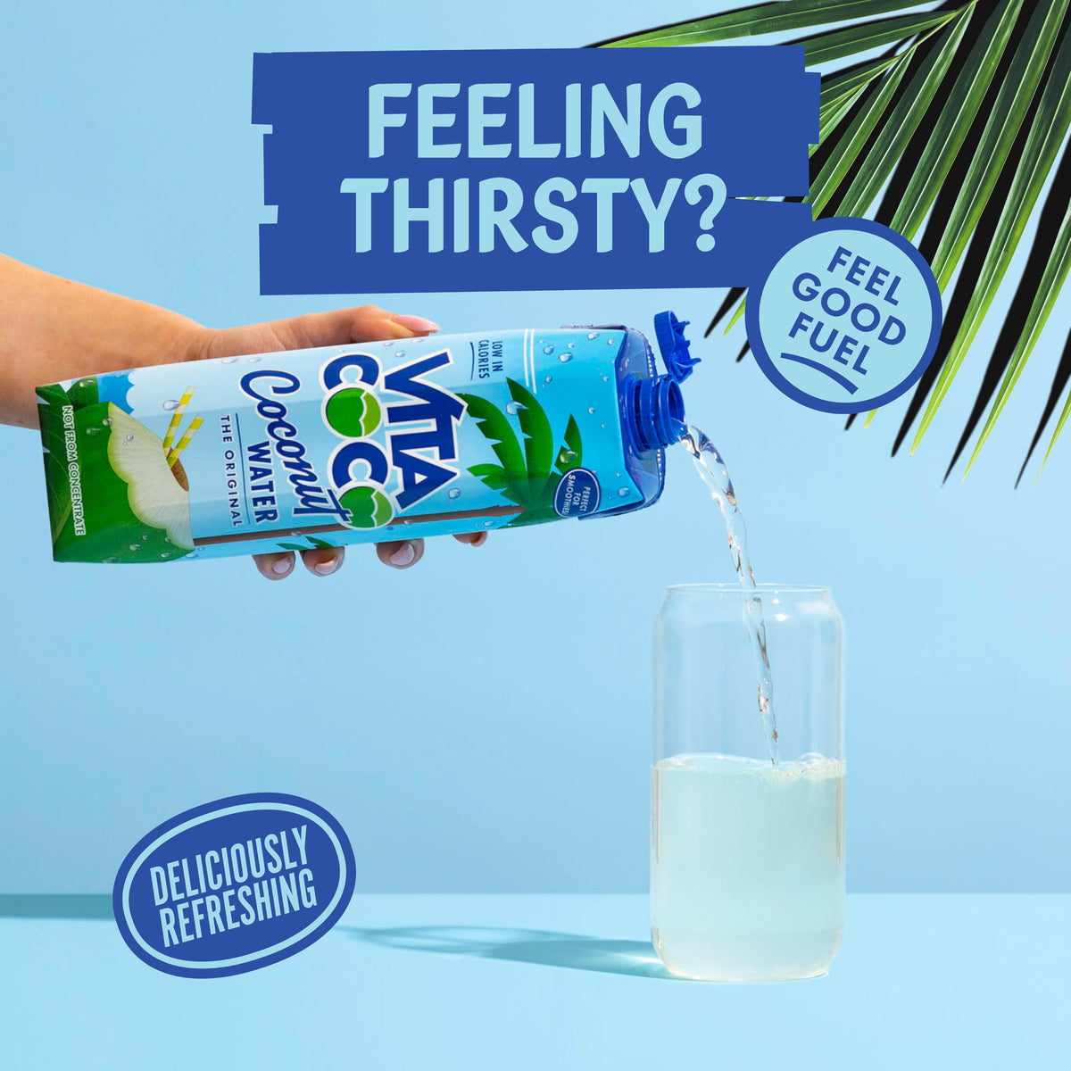 Vita Coco Original Coconut Water Multipack - 12x330ml - Rich in Vitamin C