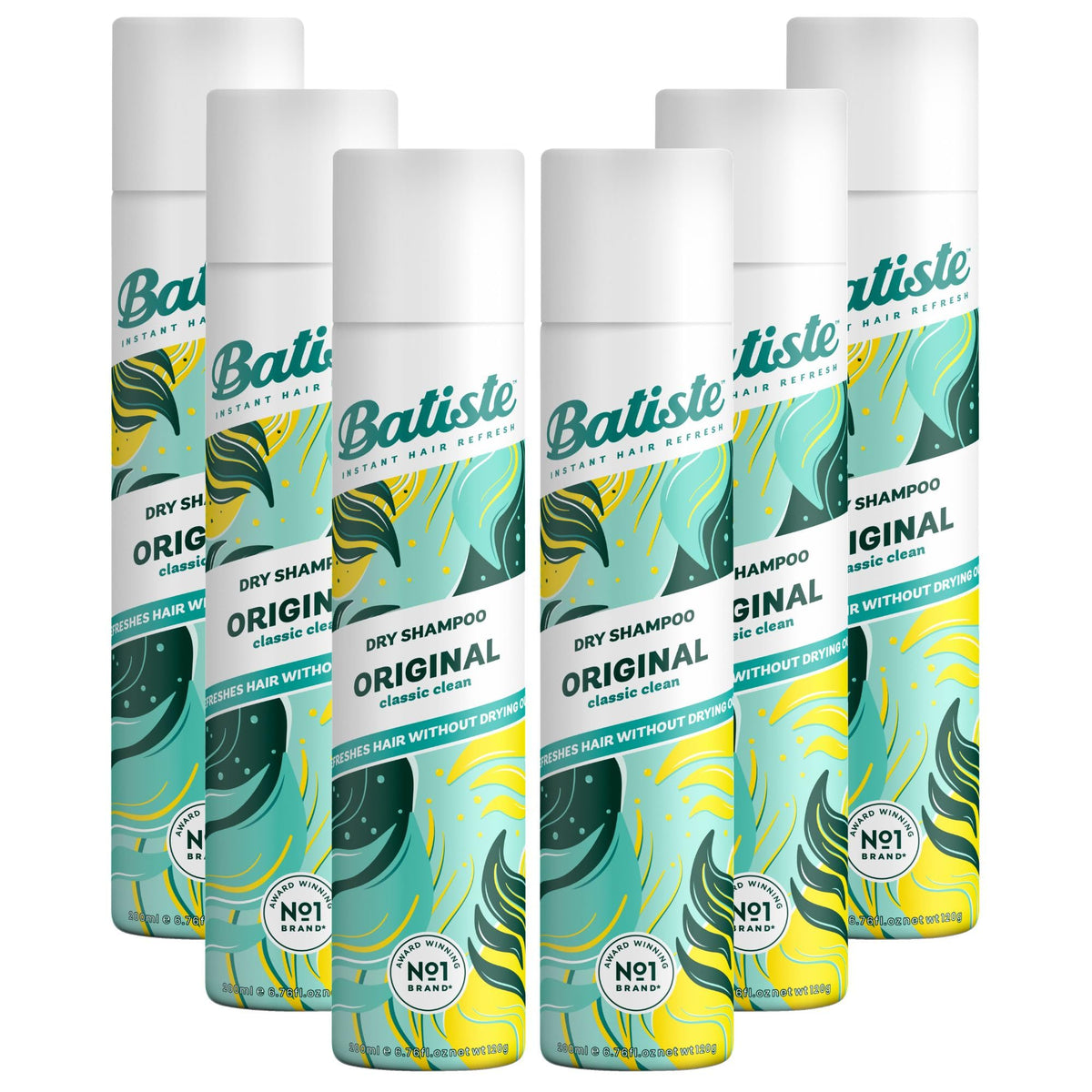 Batiste Dry Shampoo Clean & Classic, 200ml