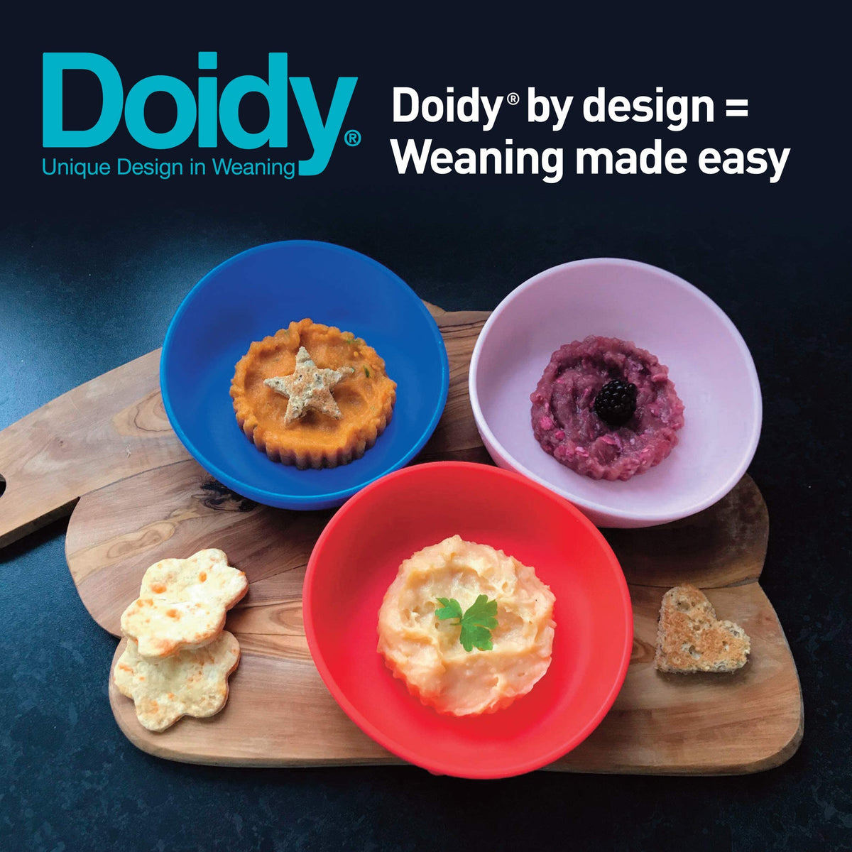 Doidy Cup, Open Cup for Training Baby 6 Months-3 Years, 200ml, Slanted Weaning Cup with Handles for Learning to Drink, BPA Free, 2 Pack (Orange)