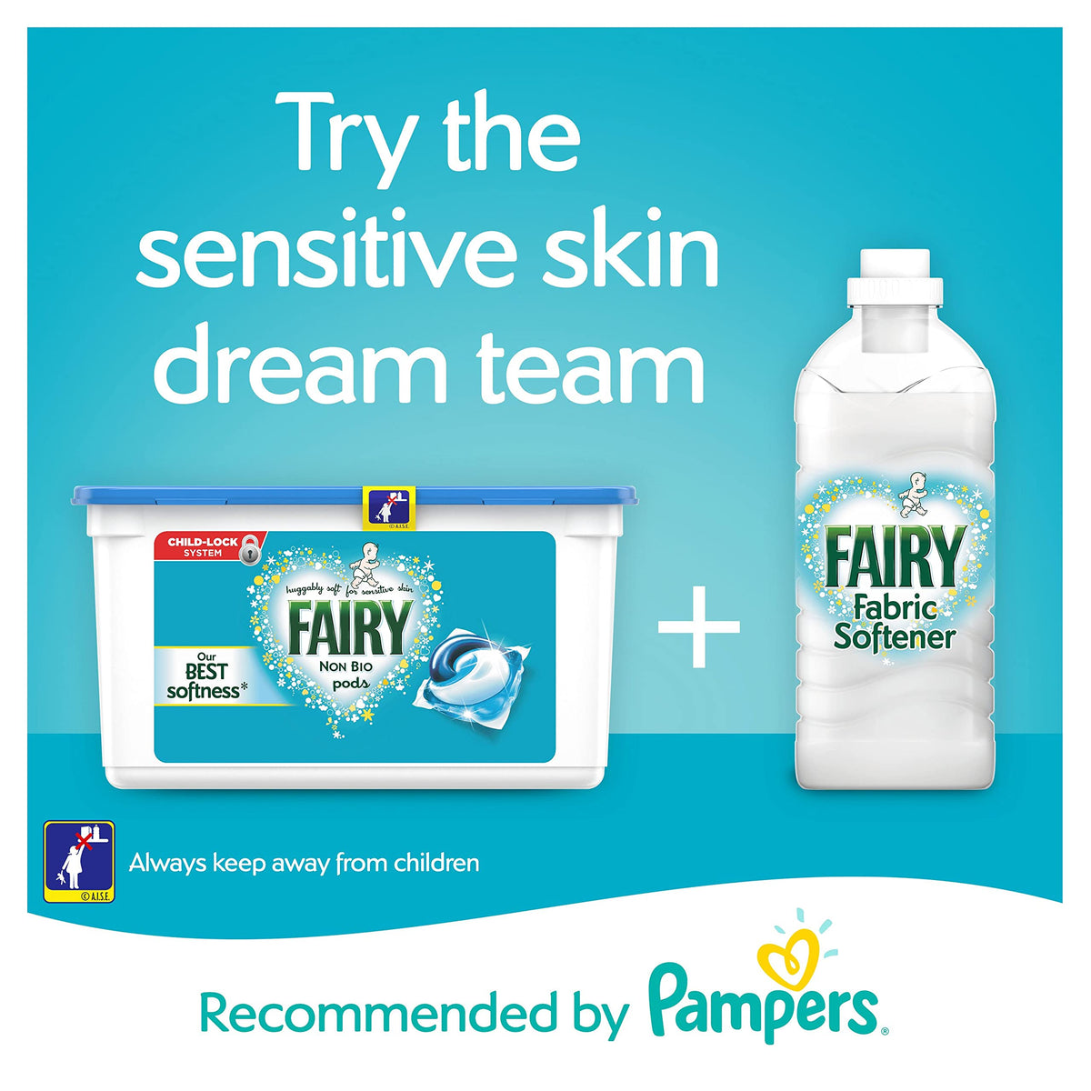 Fairy Super Concentrate Fabric Softener Conditioner 4.8L – 240 Washes – Gentle Softness for Sensitive Skin & Baby Clothes