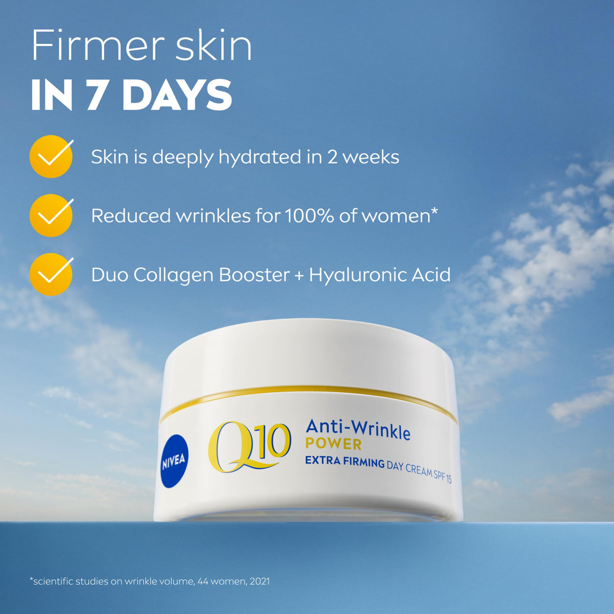 NIVEA Q10 Anti-Wrinkle Power Regenerating Night Cream, 50 ml