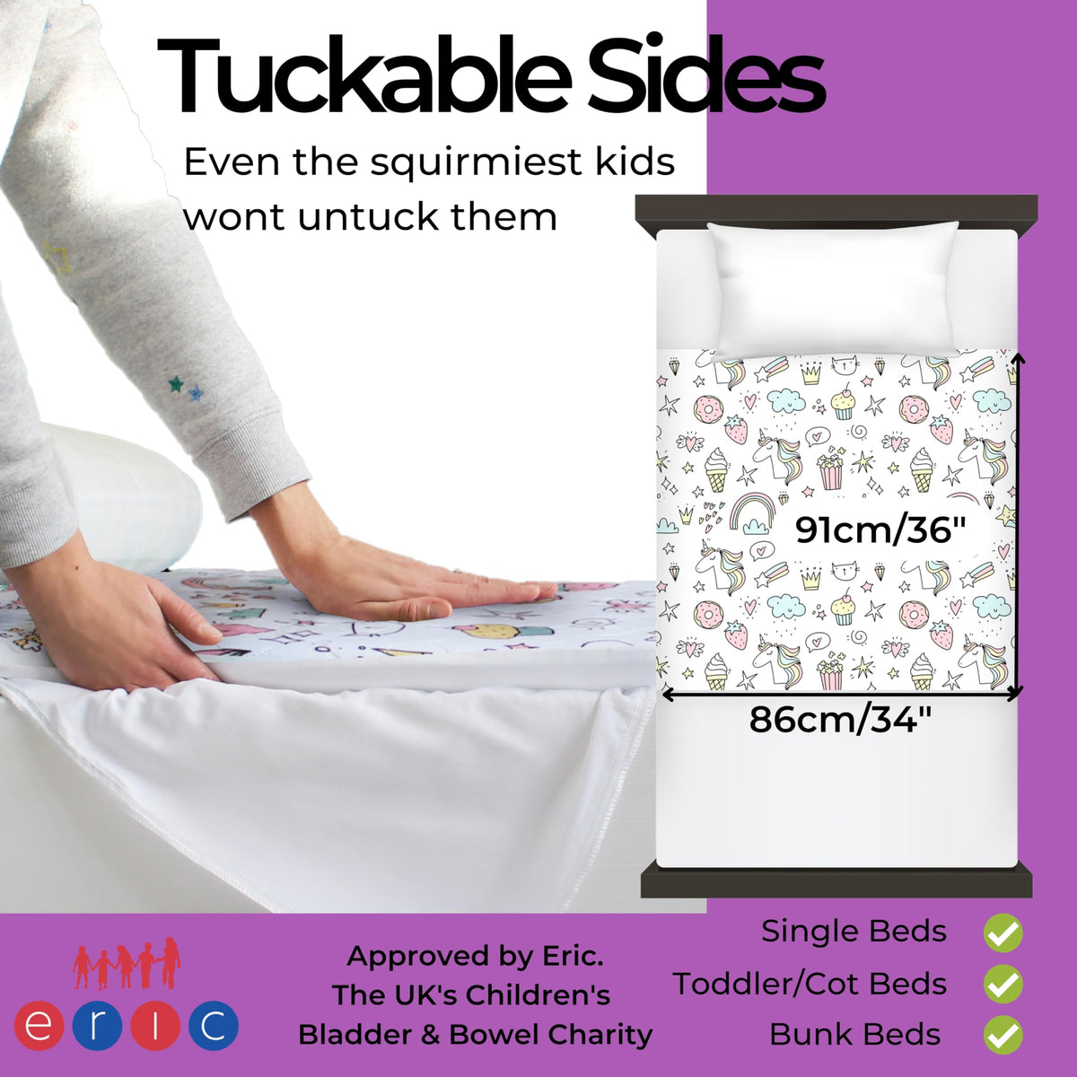 Hygge Sheets® Potty Training Bed Pads | 100% Waterproof