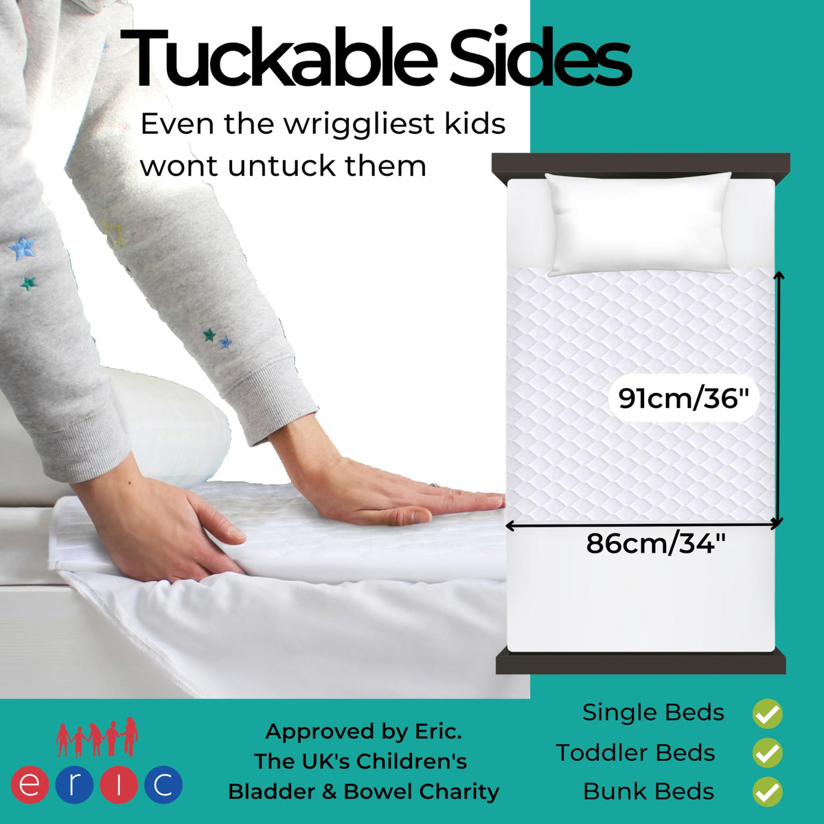 Hygge Sheets® Potty Training Bed Pads | 100% Waterproof