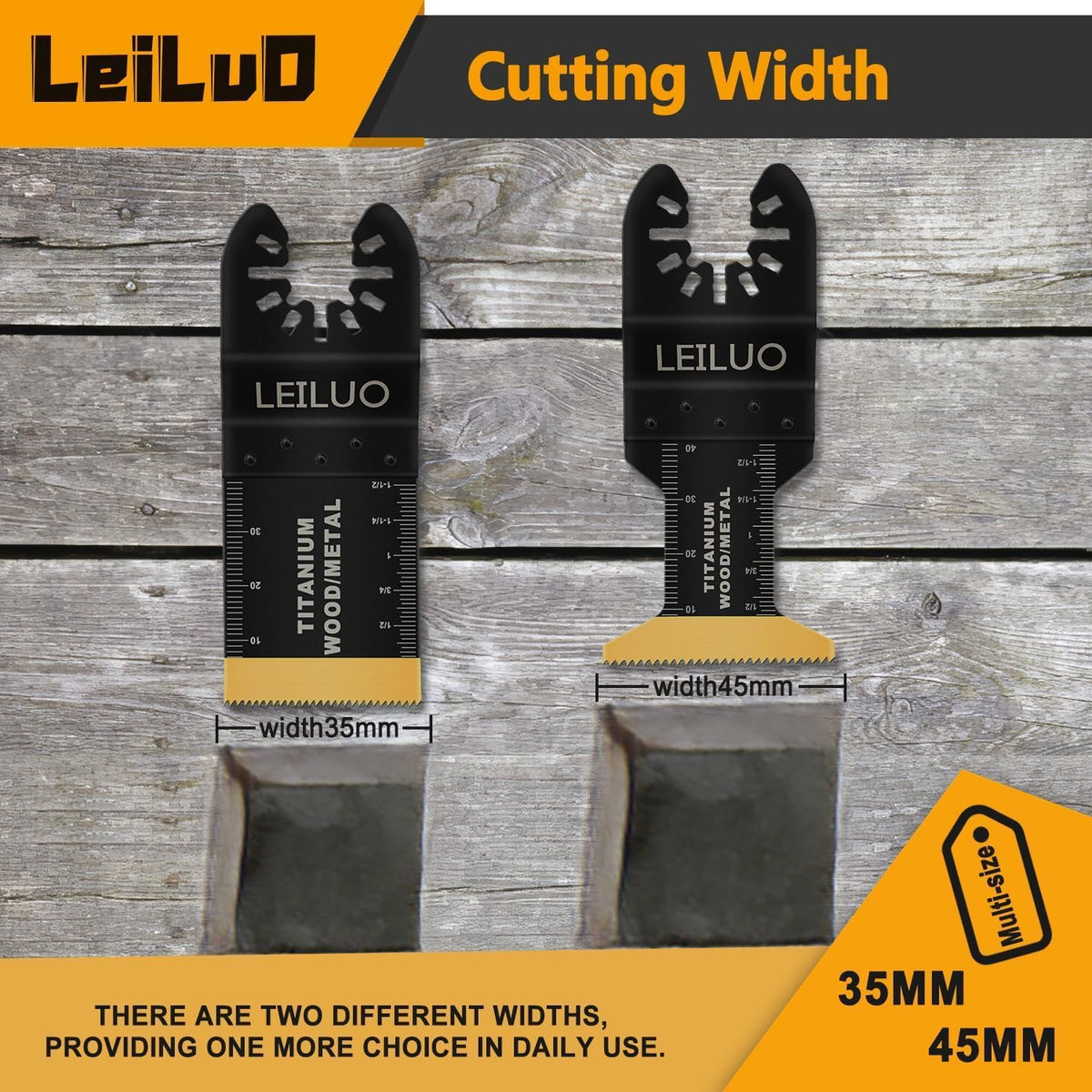 LEILUO 6Pcs Multitool Hook Blade, Multi Tool Hook Knife Blade Set