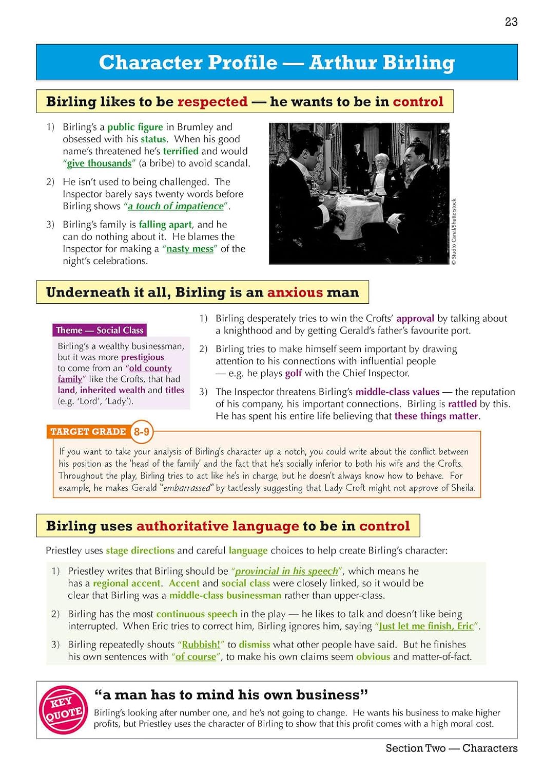 GCSE English Text Guide - An Inspector Calls includes Online Edition & Quizzes: for the 2027 and 2028 exams
