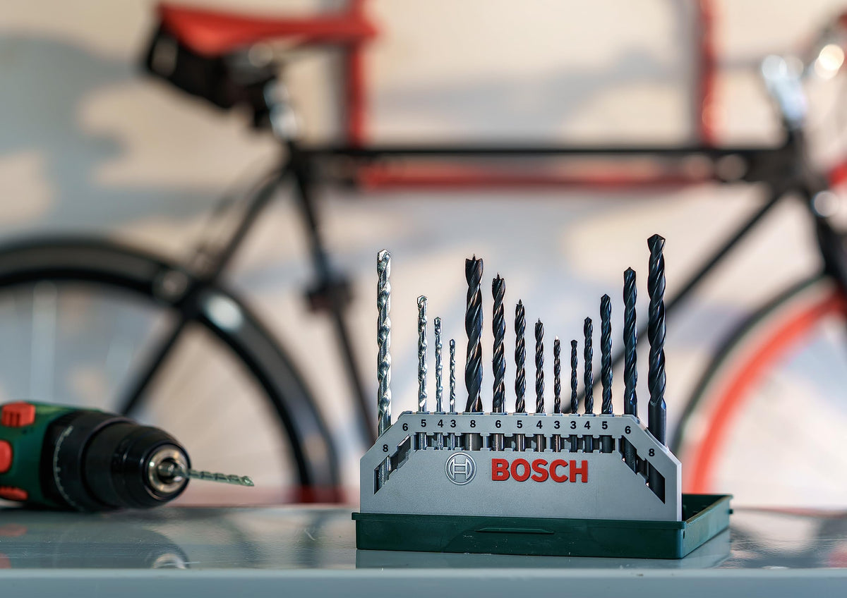 Bosch 34pc. X-Line Drill and Screwdriver Bit Set (for Wood, Masonary and Metal, Accessories Drill and Screwdriver)