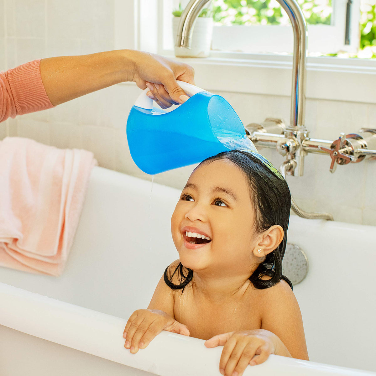 Munchkin High'n Dry Corner Bath Toy Organiser, Grey