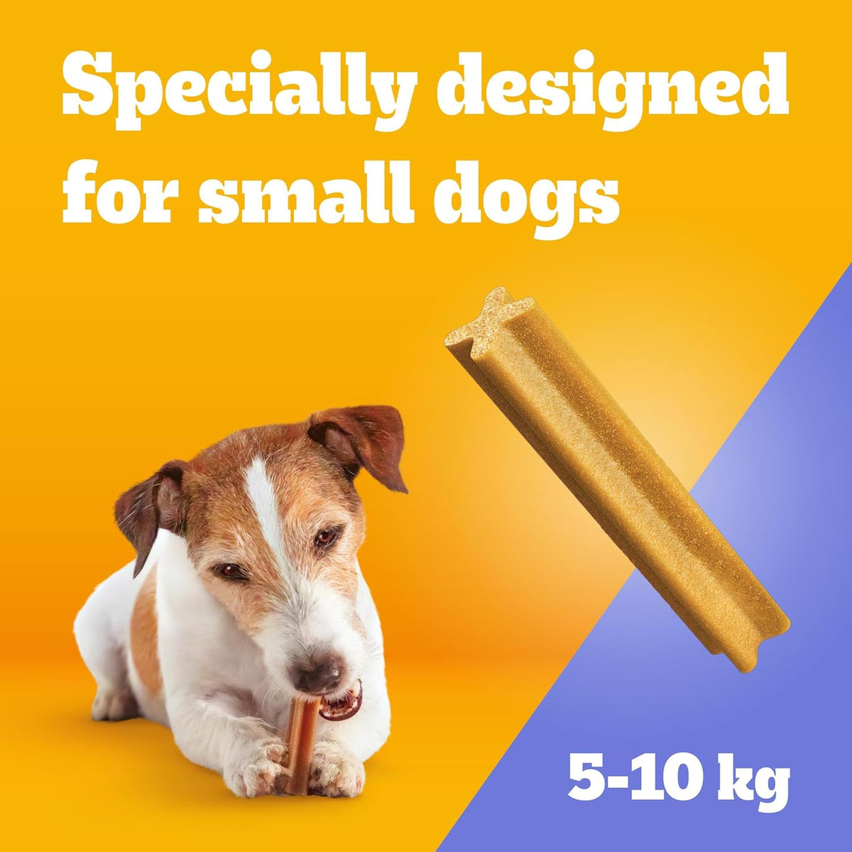 Pedigree DentaStix, Functional Snacks, Daily Dental Chews for Small Dogs (5 -10 kg), Megapack of 16 x 7 (112 Sticks)