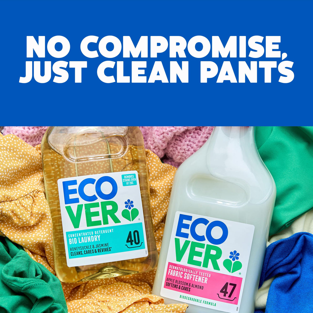 Ecover Non-Bio Laundry Liquid, Lavender & Sandalwood, 40 Washes, 1.43L