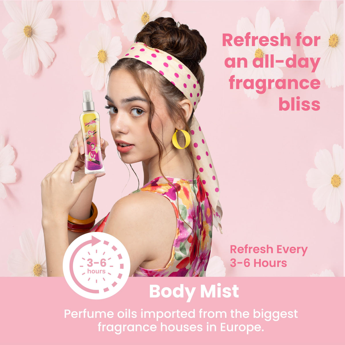 Body Mist By So…? Womens Vanilla Body Mist Fragrance Spray, Travel Size, 100 ml, 1 piece
