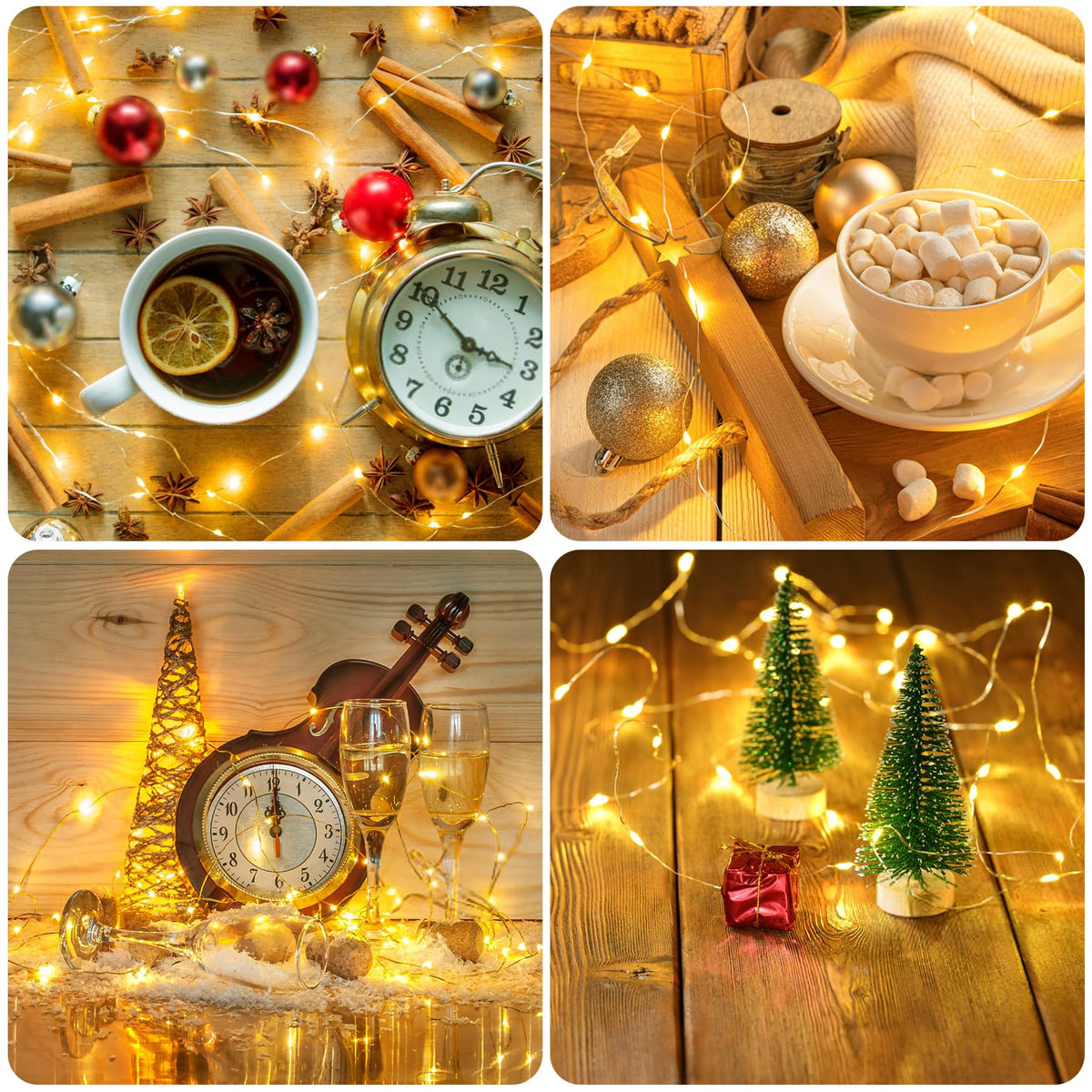 60LED 6m Fairy Lights Battery Operated, Battery Powered String Light Indoor