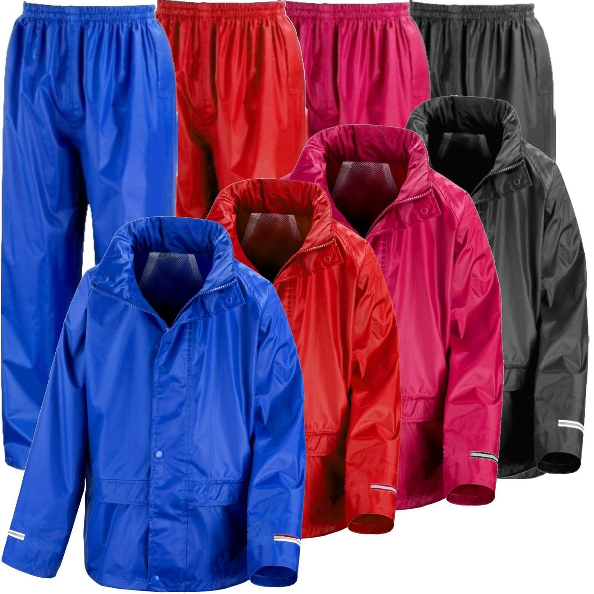 Rainsuit Shop Kids Waterproof Jacket and Trouser Suit Set Boys or Girls