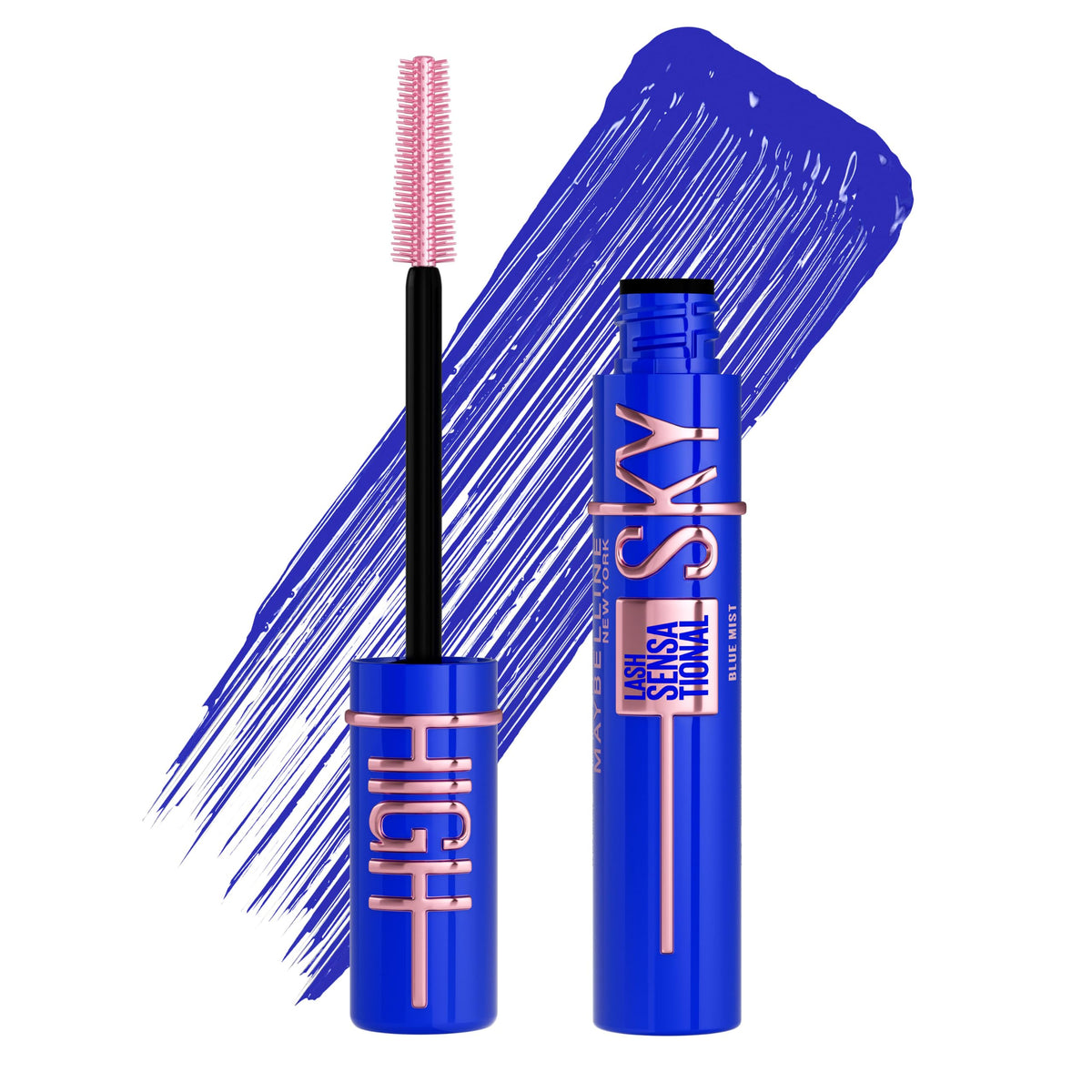 Maybelline Mascara, Lash Sensational Sky High Volumizing Thickening, Black