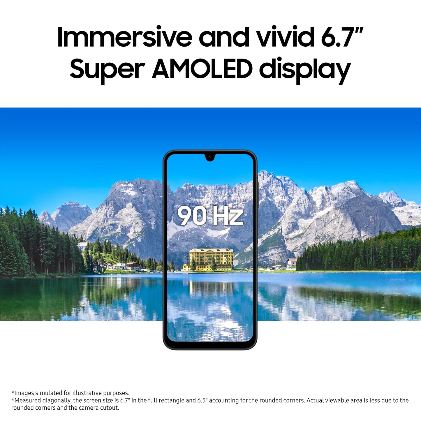 Samsung Galaxy A17 5G, AI Smartphone, Slim 7.5mm Frame, Large Screen, 50MP Camera, 128GB Storage, 4GB Memory, 5000 mAh Battery, Grey, 3 Year Extended Warranty (UK Version)