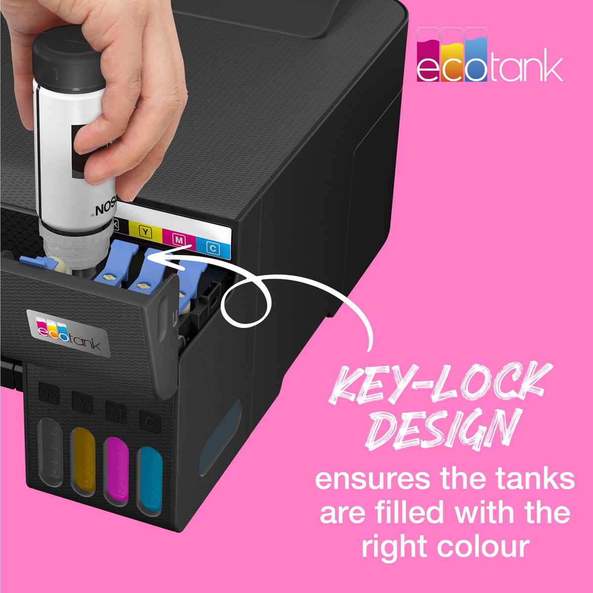 Epson EcoTank 104 Magenta Genuine Ink Bottle