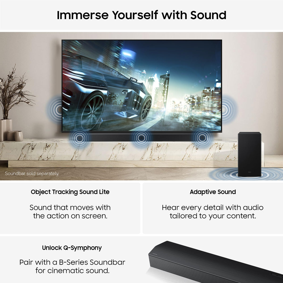 Samsung Smart TV 50-Inch U7020H Crystal UHD 4K TV, HDR10+, Motion Xcelerator, Dynamic Sound Pack, Gaming Hub, Knox Security, Vision AI Companion [2026]