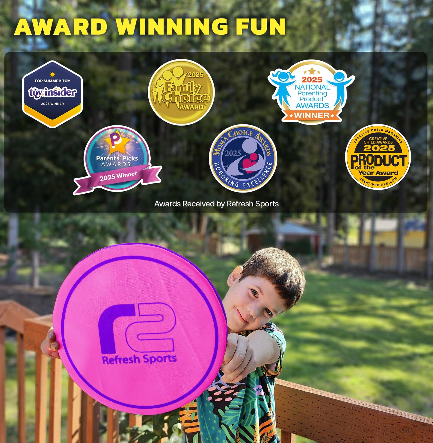 Soft Disc Flying Toy - Doesn't Hurt to Catch - Flying Disc Outdoor Toys For Kids - Easy to Learn Flying Toy - Best Boys Toys For Kids Outdoor - Gifts for Boys & Girls 3 4 5 6 7 8 9 10 11 12 13+