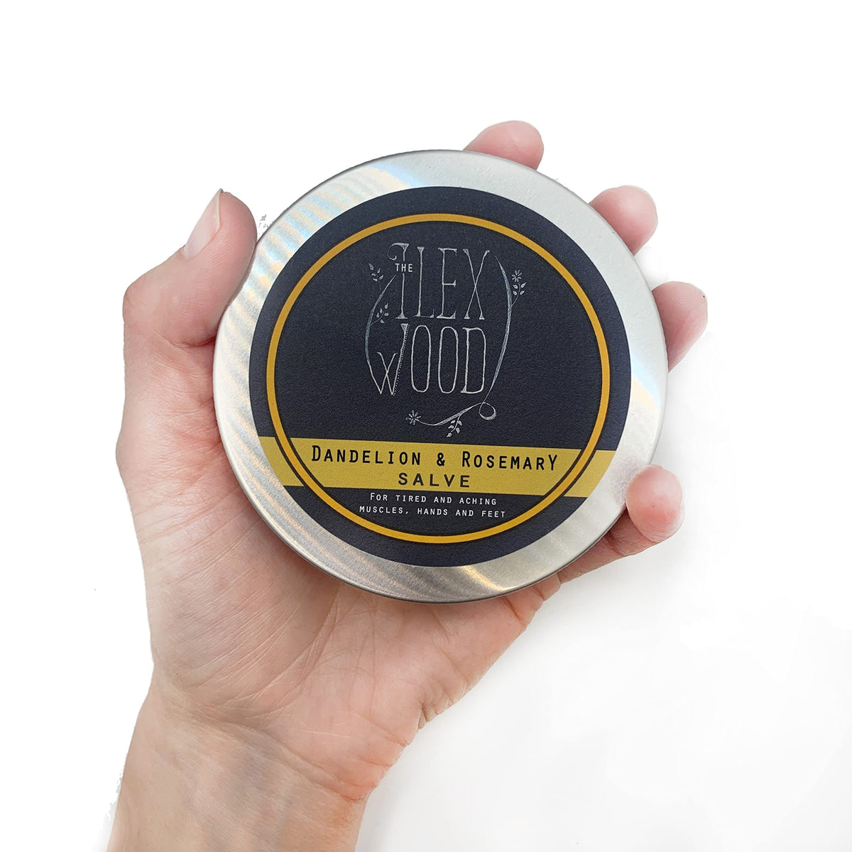 The Ilex Wood - Herbal Salve Gift Set - 100% Natural Handmade, Cruelty & Plastic Free. Skin irritation, scrapes, bites, stings soothes rashes, itching, dry skin, eczema, chapped hands. 3 x 100ml