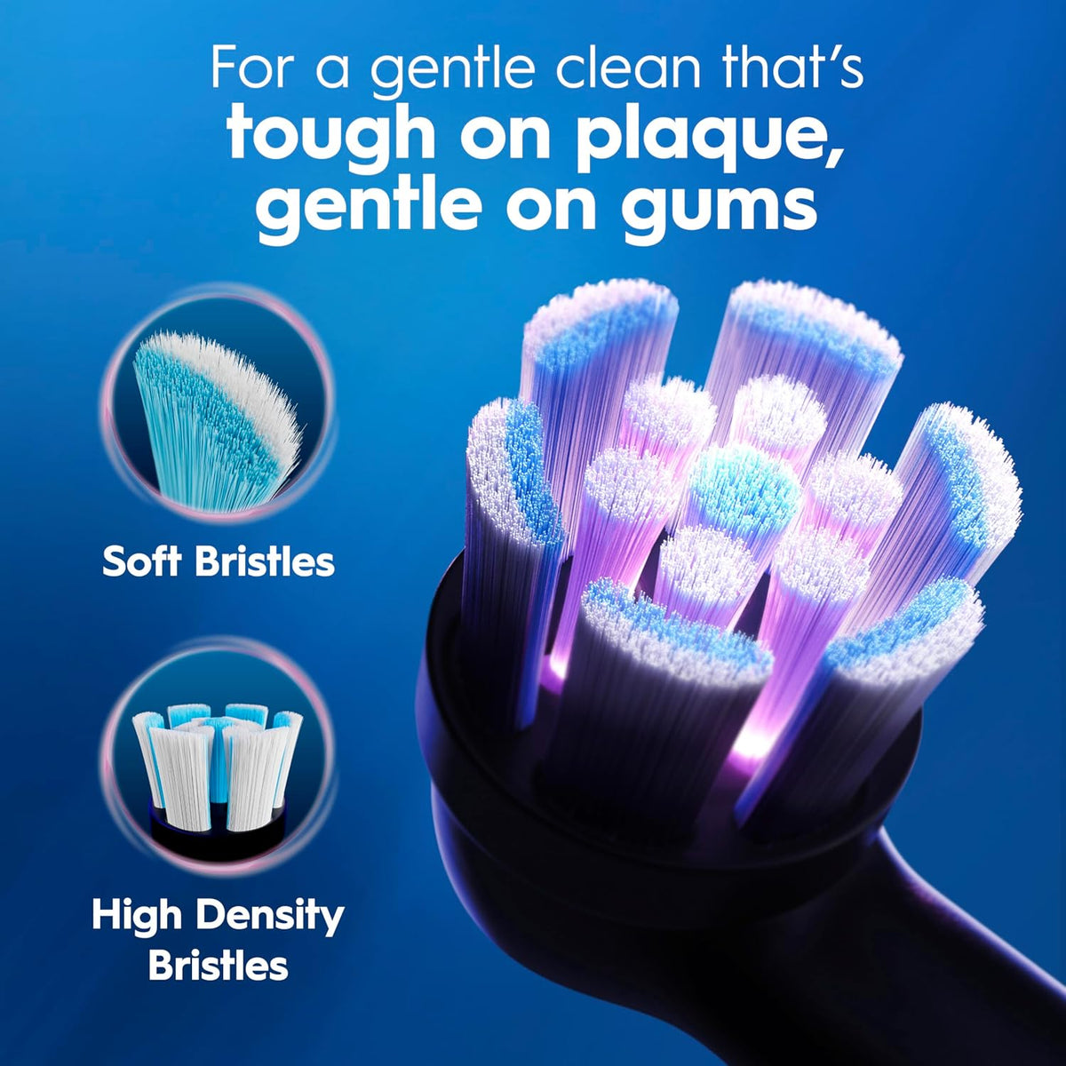 Oral-B iO2 Electric Toothbrush for Adults, Night Black, with Travel Case