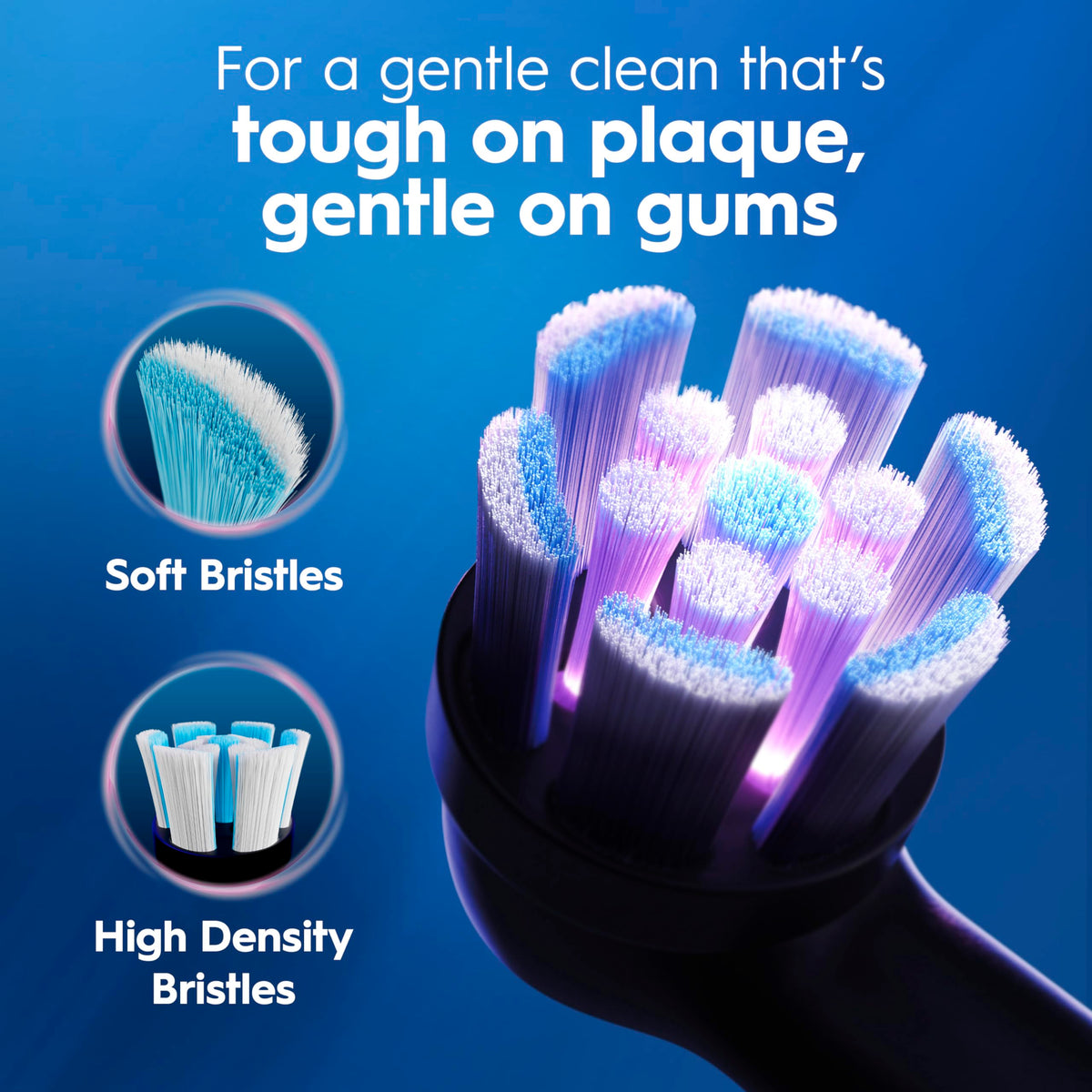 Oral-B iO2 Electric Toothbrush for Adults, Night Black, with Travel Case
