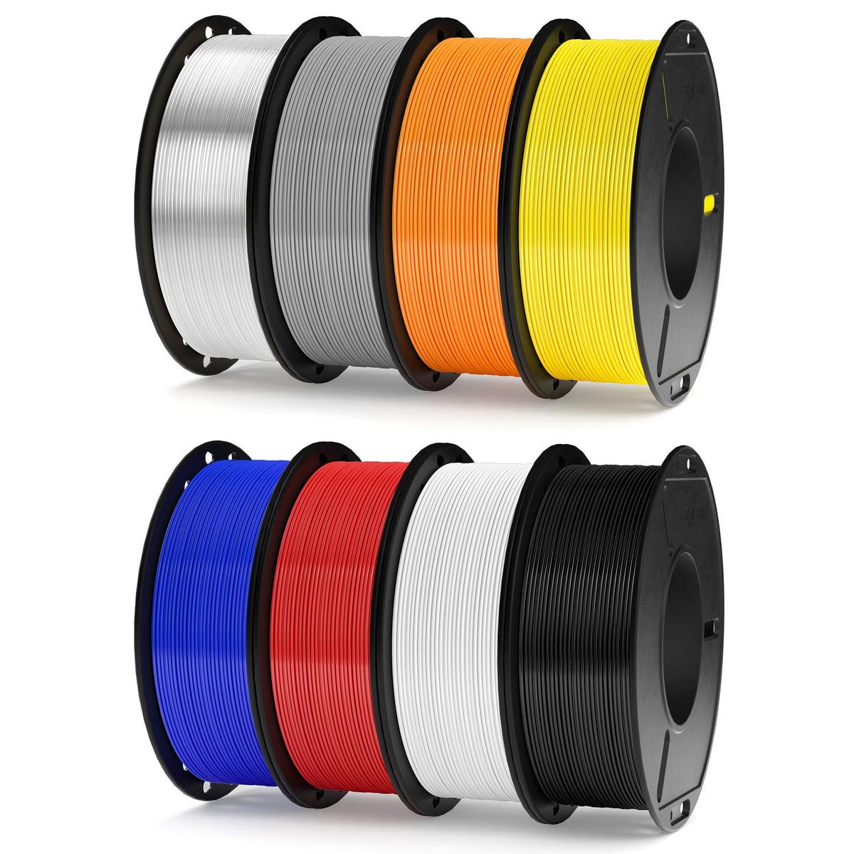 ELEGOO Rapid PETG 3D Printer Filament 1.75mm Black 1KG