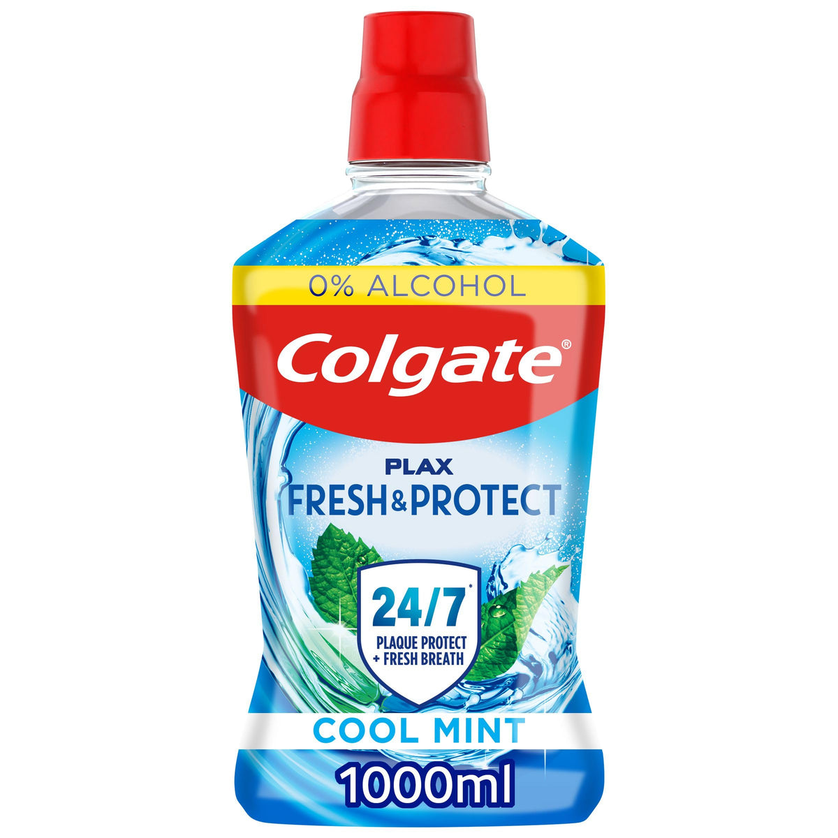 Colgate Plax Cool Mint Mouthwash for Fresh Breath, 500ml
