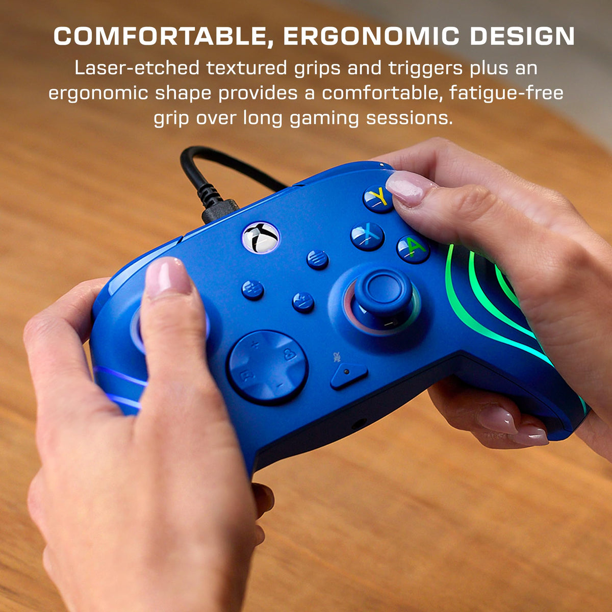 Turtle Beach Afterglow Wave Wired RGB Gaming Controller for XBOX & PC