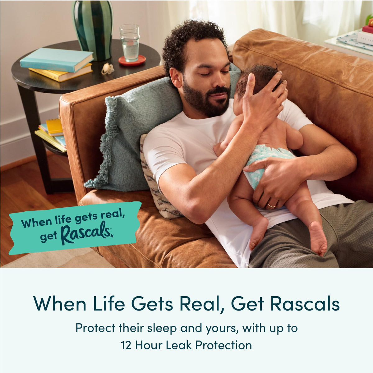 Rascals Premium Nappies Size 3, 296 Count, Feather-Soft