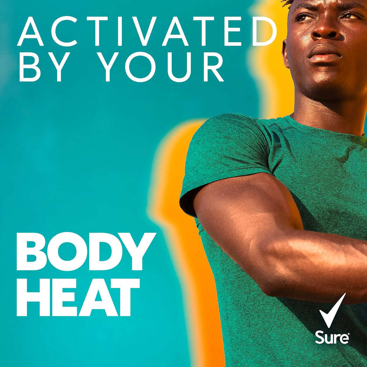 Sure Men Nonstop Protection Invisible Ice Fresh Deodorant Body Spray Antiperspirant with body heat activated technology for 72 hour odour and sweat protection 250 ml