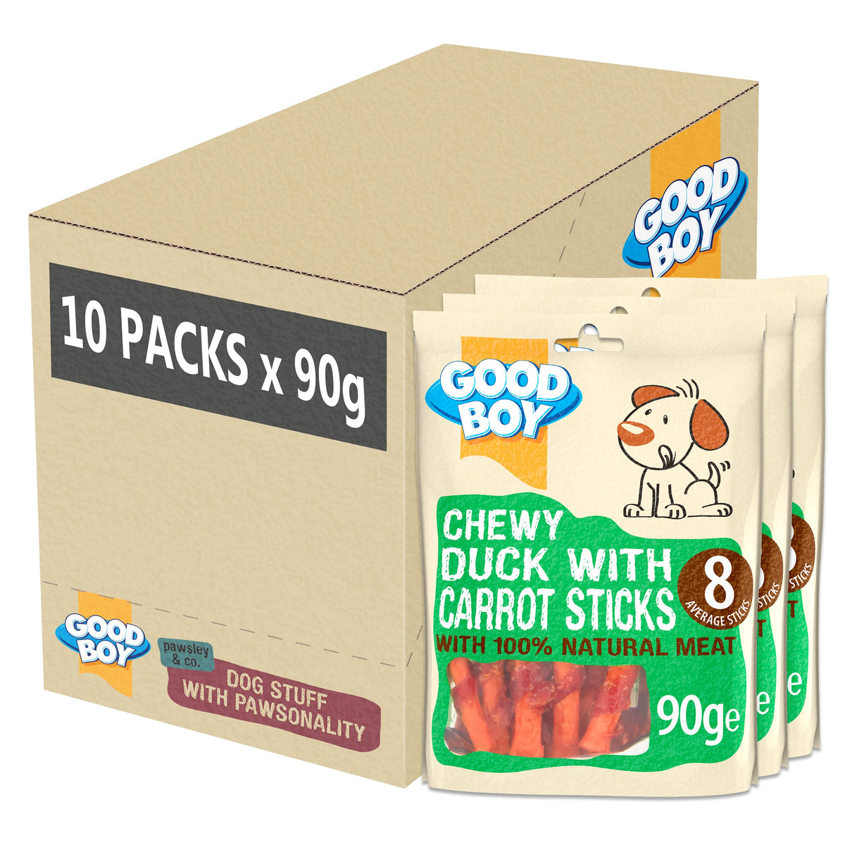 Good Boy Chicken & Hide Twisters Dog Treats 220g