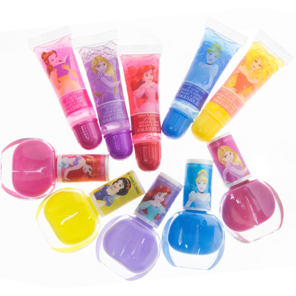 Disney Frozen Kids Lip Gloss and Nail Polish Set Kids Makeup Set Age 3+