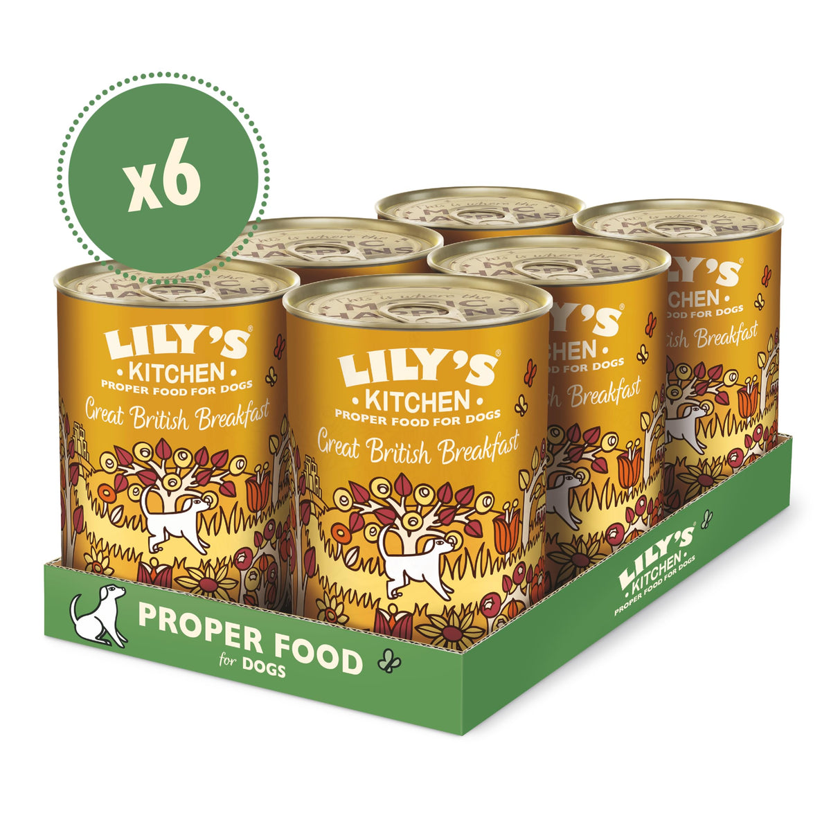 Lily's Kitchen Cottage Pie - Complete Adult Dog Wet Food (6 x 400g)