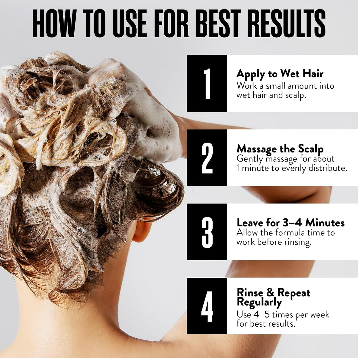 Watermans Grow Me® Hair Growth Shampoo - Not just a Caffeine Shampoo we include Biotin, Argan Oil, Rosemary, Niacinamide. Hair Thickening Treatment for Women & Men with progressed thinning.