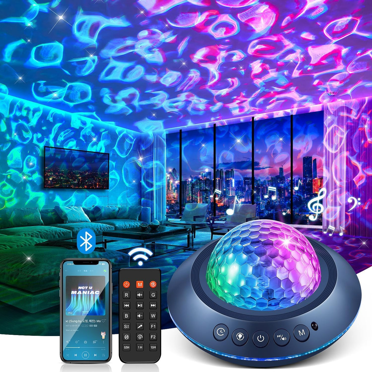 FELITE Northern Lights Projector Sensory Lights Birthday Gifts for Women