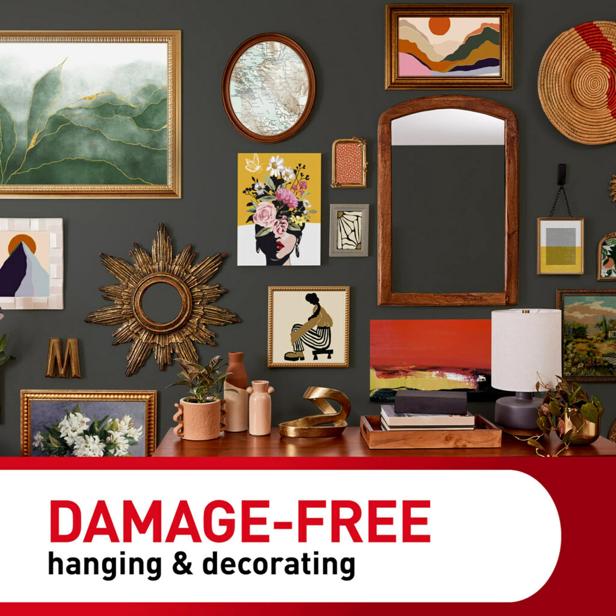 Command Picture Hanging Strips, Large, 14 Pairs (28 Adhesive Strips)