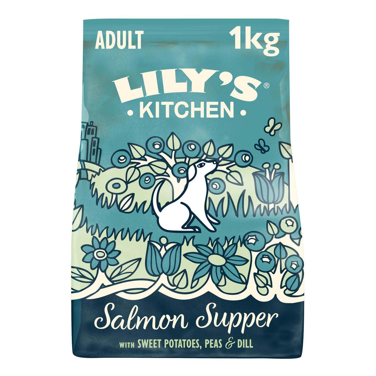Lily's Kitchen Made with Natural Ingredients Adult Dry Dog Food Chicken & Duck Grain-Free Recipe 2.5kg Bag