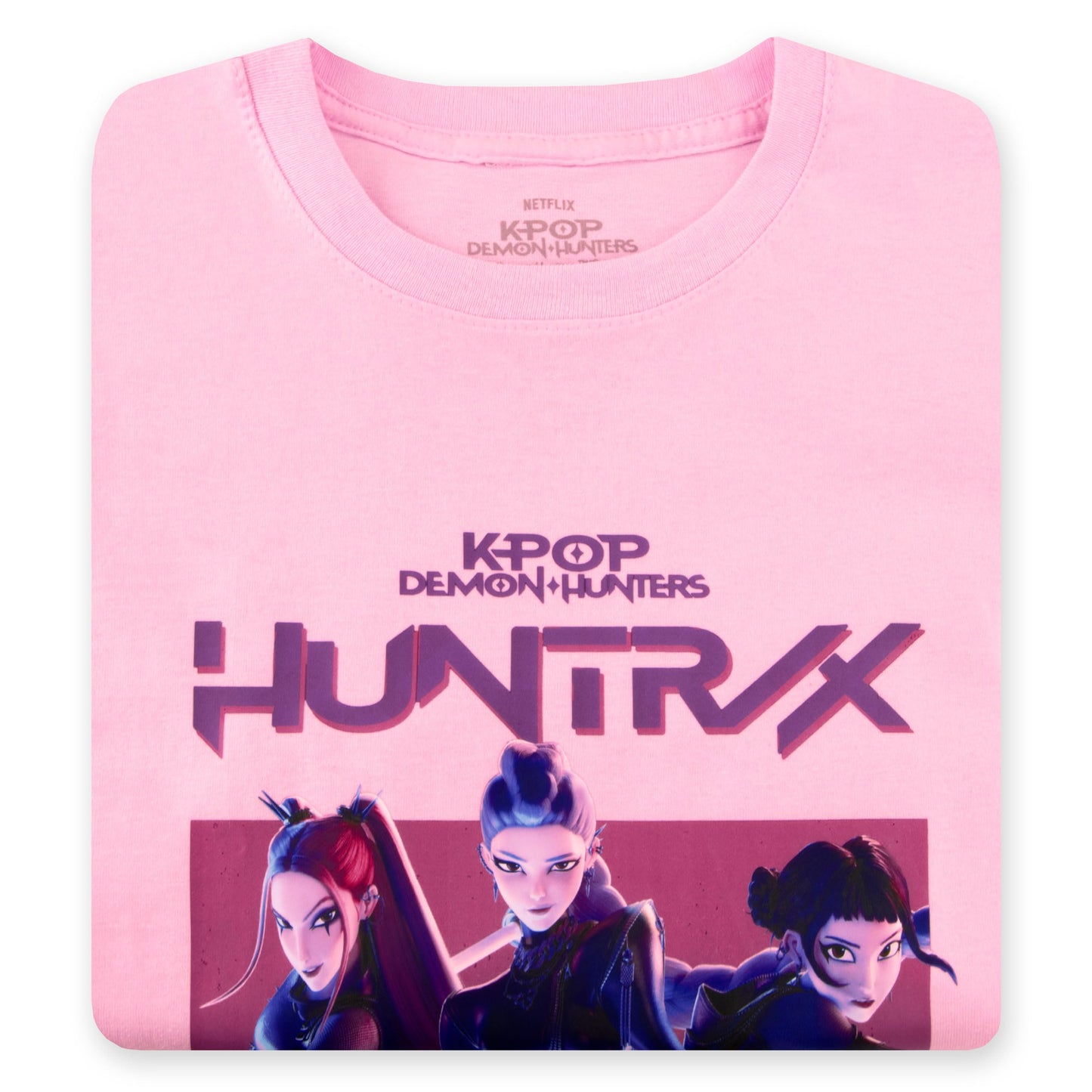KPop Demon Hunters Tshirt, Huntrix Girls Tshirt, K Pop Kids Clothes, Short Sleeve Girls' T-Shirts, Ages 5 to 12 Years