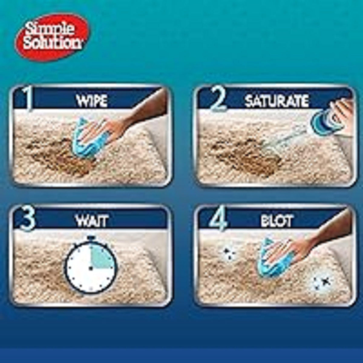 Simple Solution Pet Stain and Odour Remover for Cats 4 litre