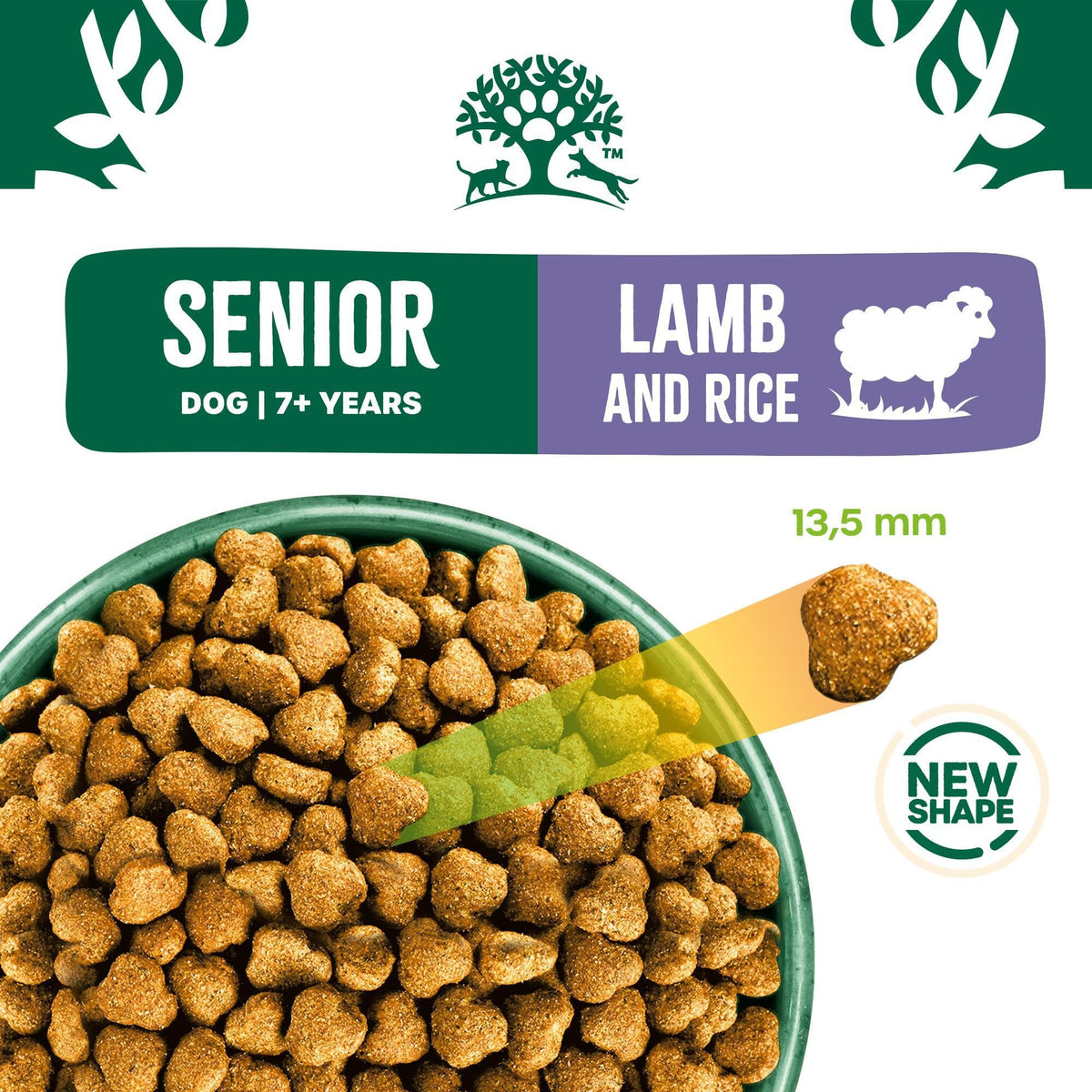 James Wellbeloved Dog Senior Hypoallergenic Dry Food Turkey and Rice 2 kg