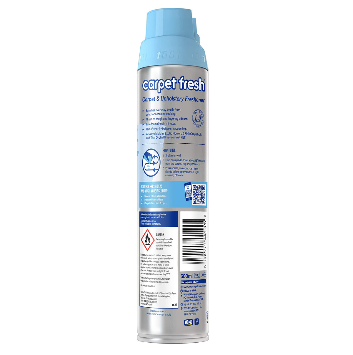 1001 • Carpet Fresh Apple & Cinnamon • 300ml