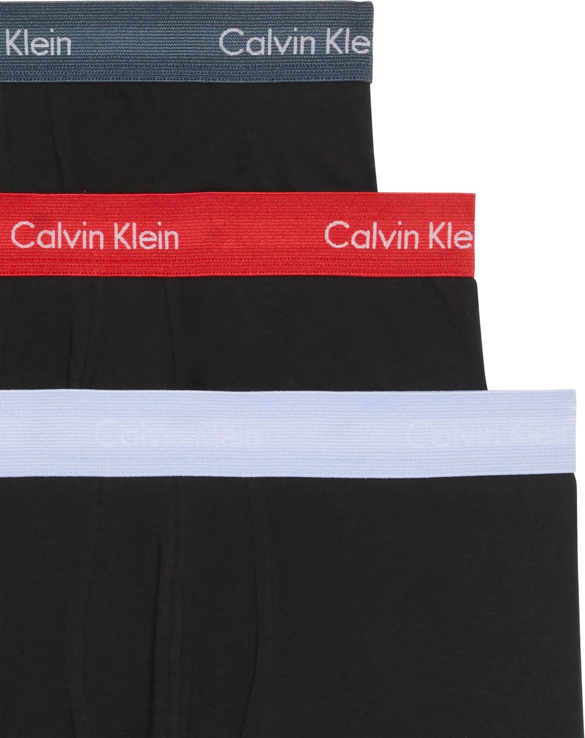 Calvin Klein Men’s 3 Pack Low Rise Trunks Underwear