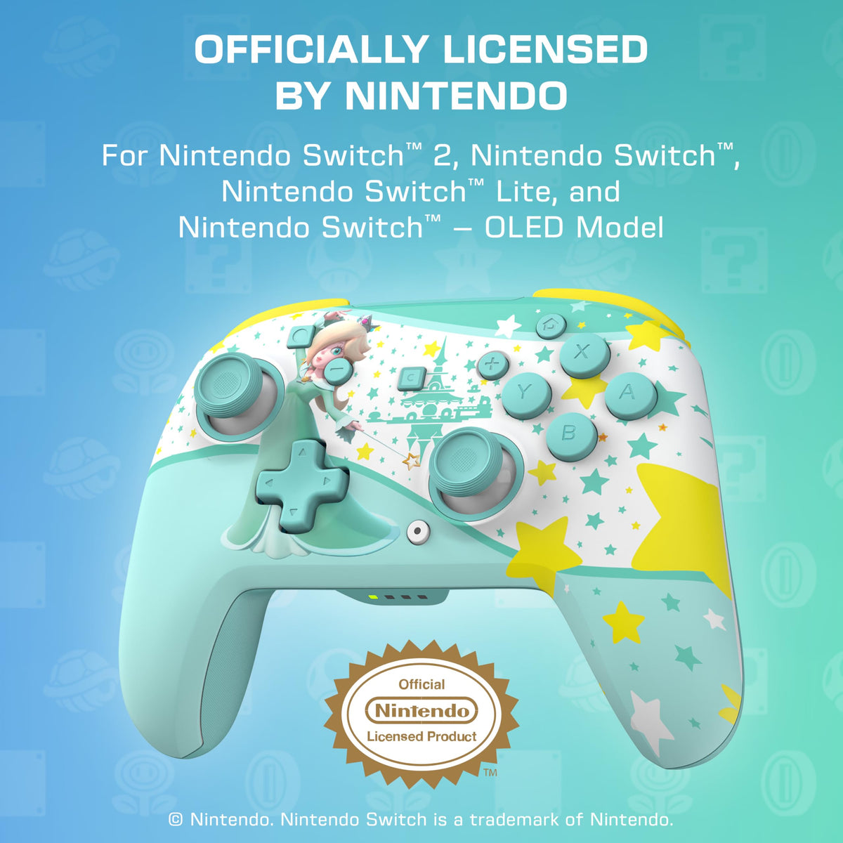 Turtle Beach Rematch Wireless Controller: Mario & Luigi, Nintendo Switch 2