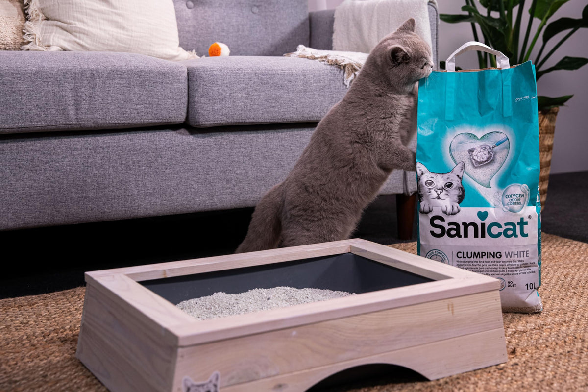 Sanicat - Classic Fragrance-Free cat litter 10L capacity