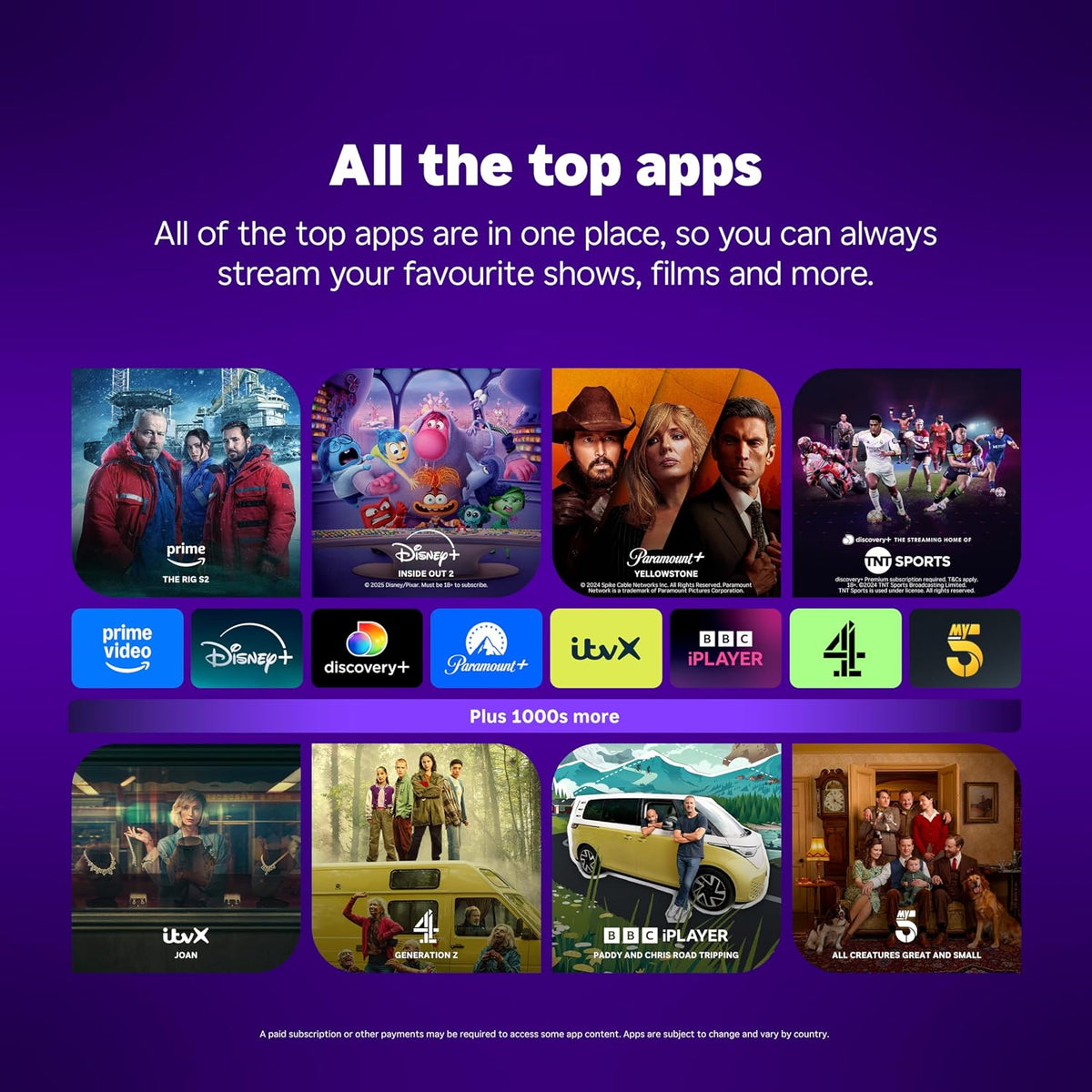 Roku® Streaming Stick™ 2025 – HD Roku Streaming Device for TV with Voice Remote – Free and Live TV